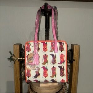 Catchfly Studio Jelly Tote - Western Boot Print